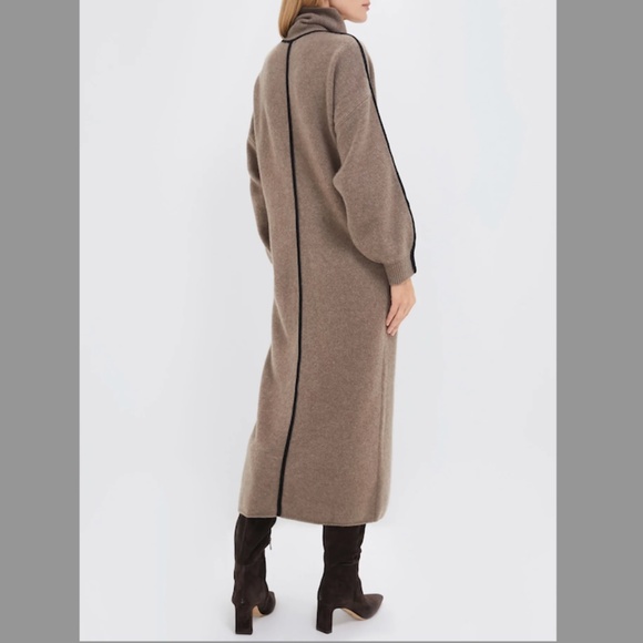 NWT Staud Merino Wool Blend Dress - Picture 4 of 5